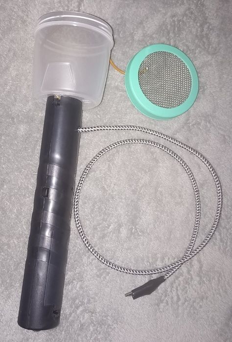 Флокатор для висадки статичної трави на діорамах