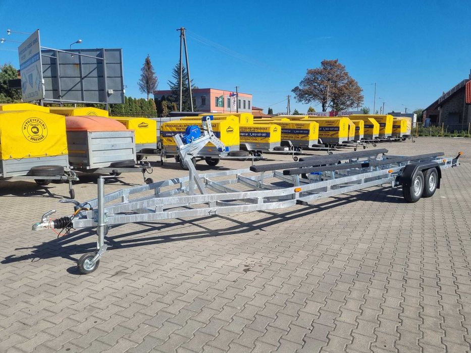 Przyczepa dwuosiowa podłodziowa do 9.5 m łodzi od Producenta KamCzepka
