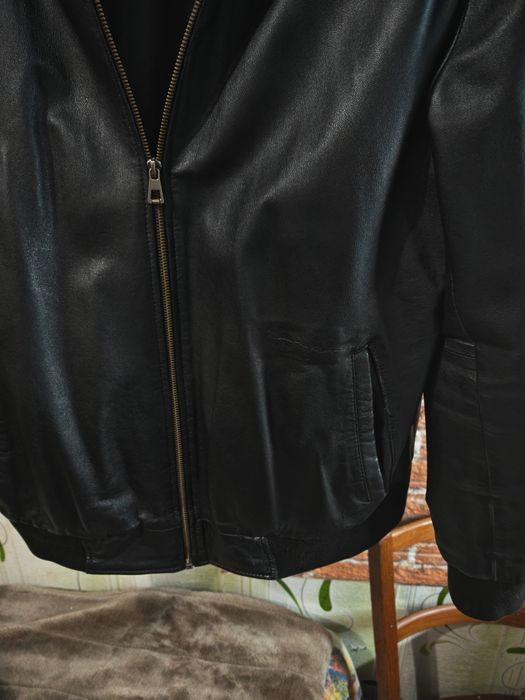 Куртка кожаная мужская