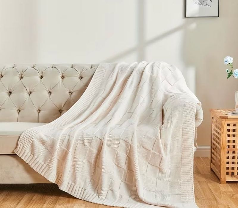 Sweterkowy kocyk 160x130cm