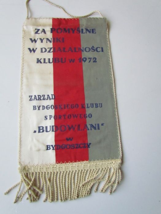 Proporczyk BKS Budowlany Klub Sportowy Bydgoszcz Zarząd