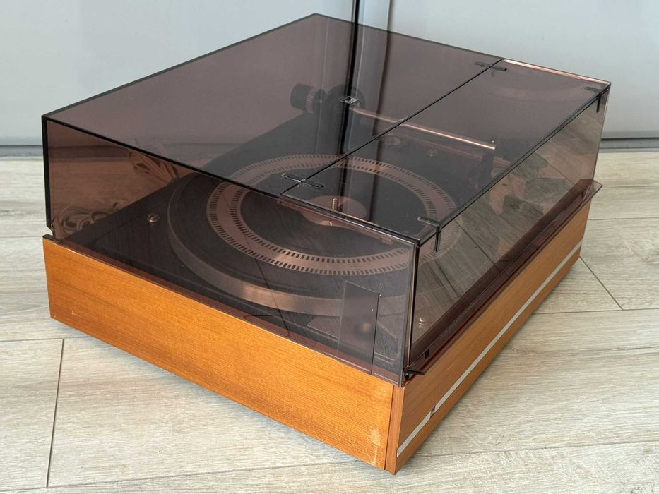 Vintage Gramofon Dual 1219 CK 20 Unikat Drewno