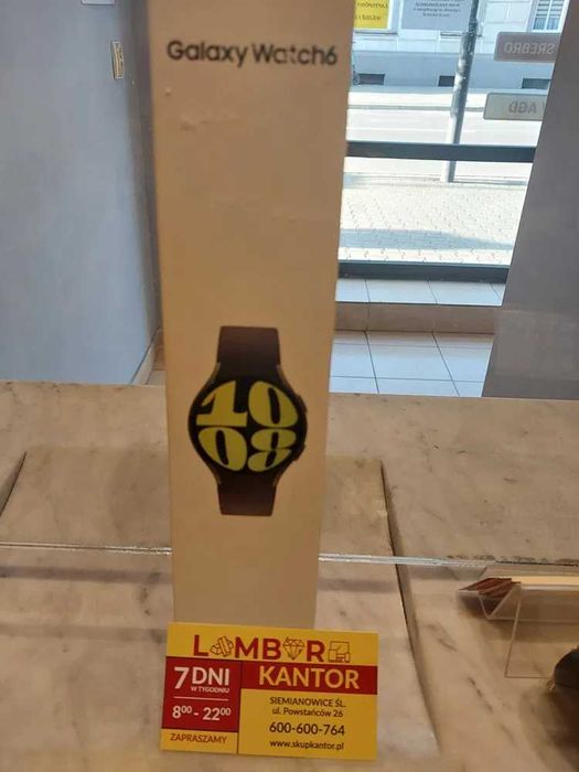 4283/23 Smartwatch Samsung Galaxy Watch 6 (R945) grafitowy PROMOCJA!