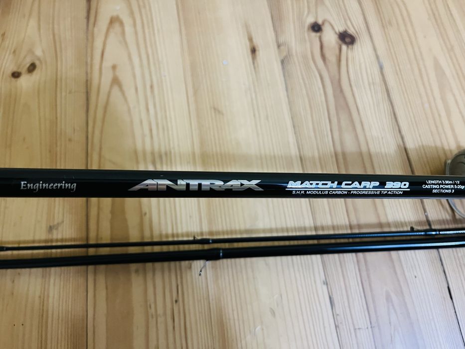 Wędka Trabucco ANTRAX MATCH CARP 390cm / 8-25g