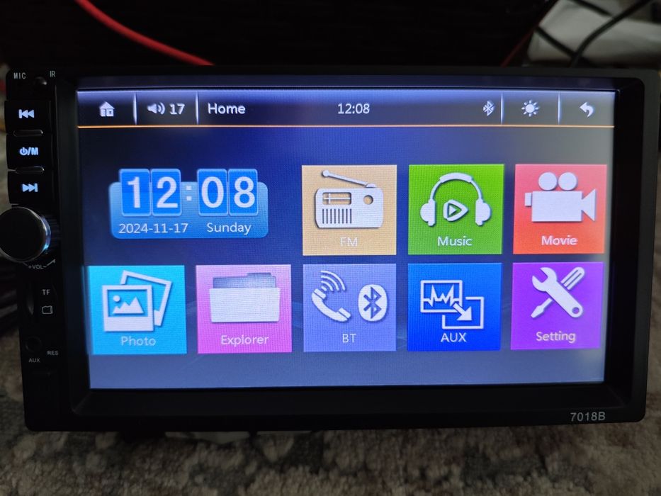 Магнітола 7018 2Din  7 дюймів, Bluetooth + камера