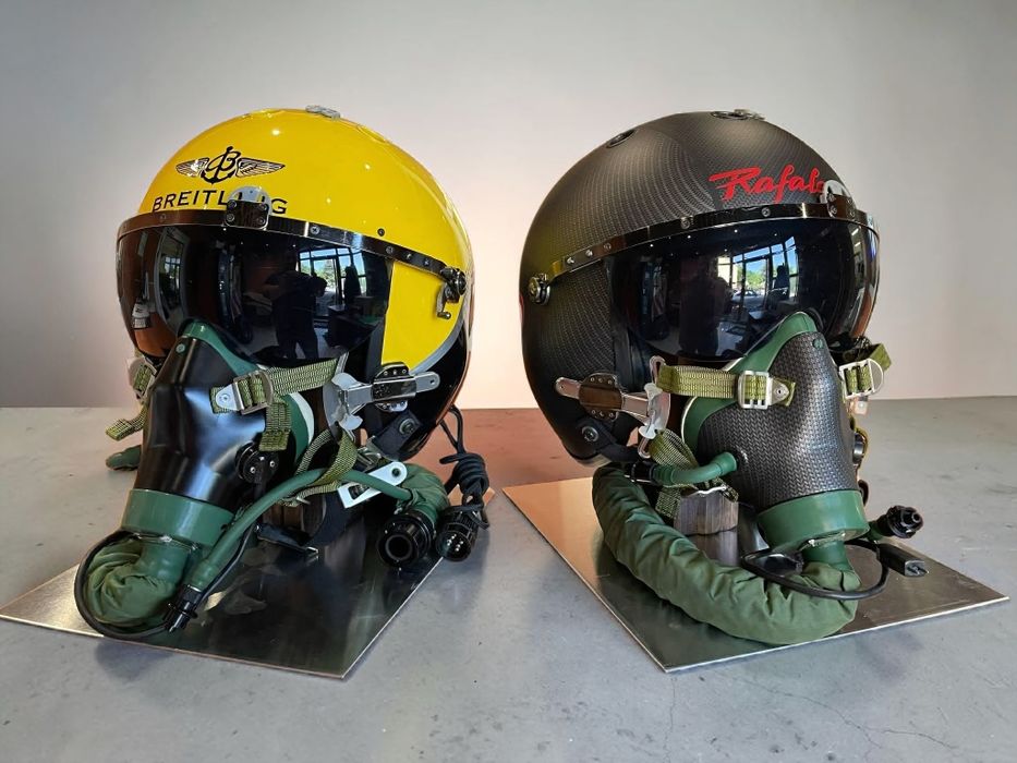 Capacetes caça F16