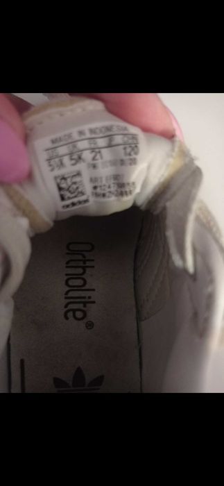 Buciki Adidas białe rozm 21