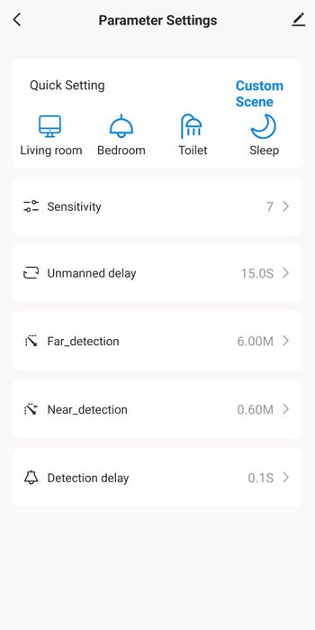 Wi-Fi Датчик Присутствия человека с определением яркости/расстояния