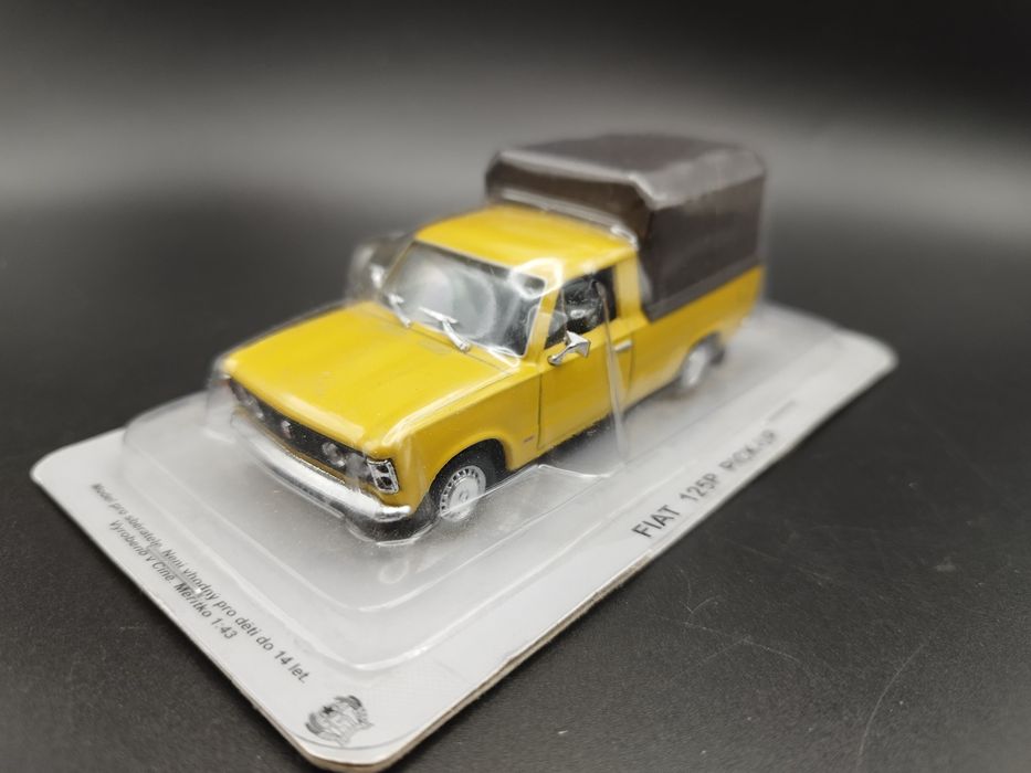 1:43 DeAgostini Polski Fiat125p pick-up model + gazetka