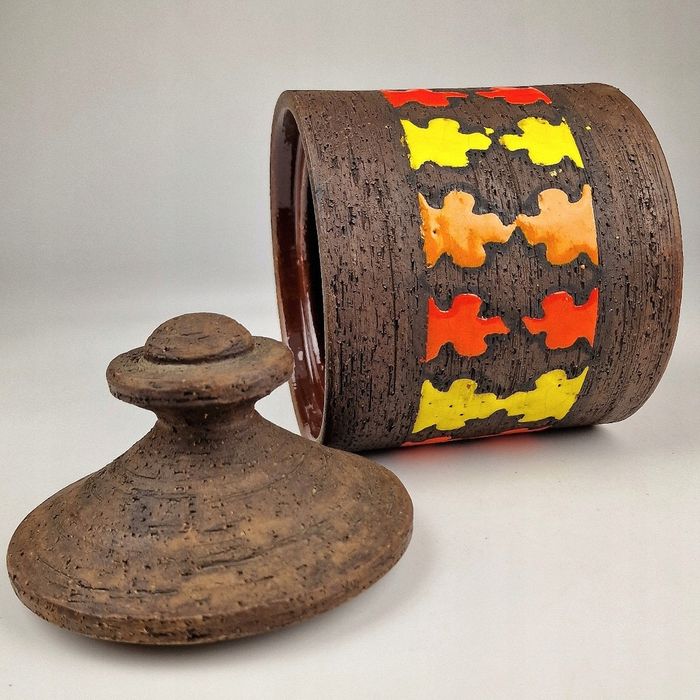 Bitossi Aldo Mondrian Londi Pottery Raymor Jar