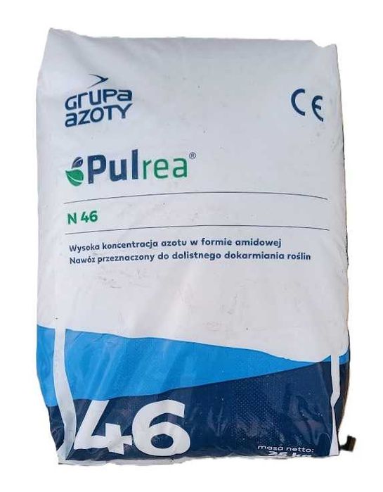 Mocznik Pulrea, mocznik polski do oprysku, mocznik granulowany 25 kg