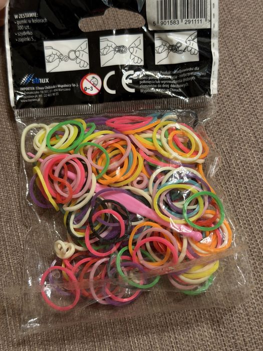 Мега-набір Loom Bands: 3 великі бокси резинок + станки та гачки
