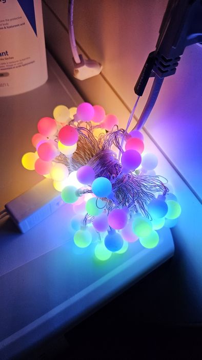 Nowe lampki pastelowe 100 lampek