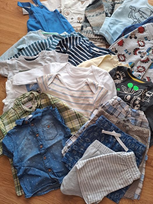 Zestaw ubrań chłopięcych 74