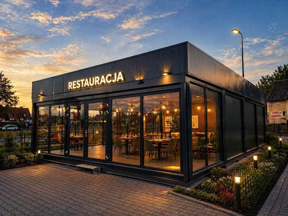 Kontener Gastronomiczny Food Truck Restauracja 42 m2 Producent