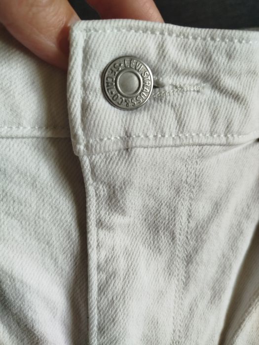 Білі джинси Levi’s High Rise Skinny, розмір 29 (30)
