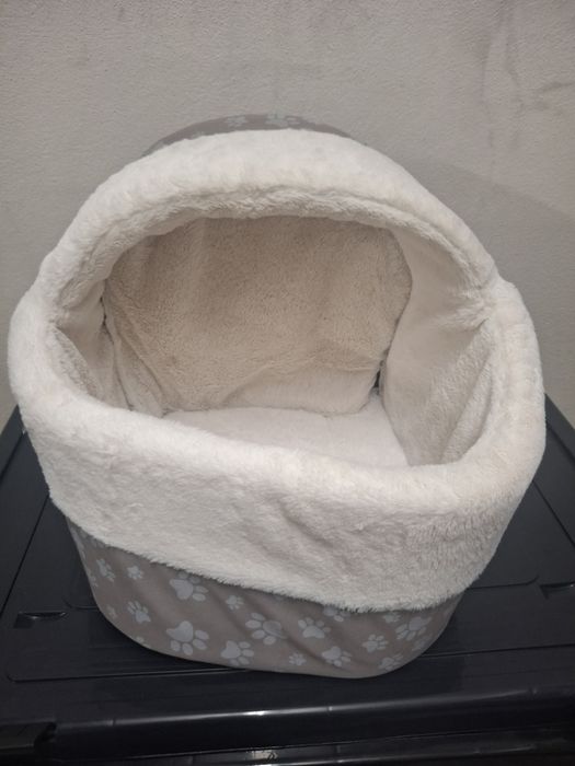 Cama tipo iglu para gato (grande) ou cão pequeno – muito confortável