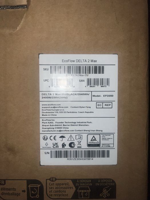 Продам ,  станцію ECOFLOW DELTA 2 MAX(2048 Wh)
