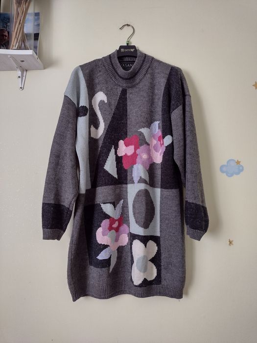 Sukienka sweterkowa L