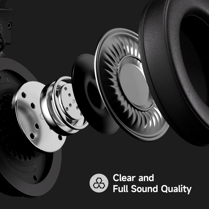 Гарантія‼️ Mchose V9 Pro Black бездротові ігрові навушники HiFi 7.1