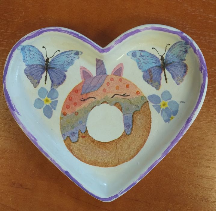 Gipsowe talerzyki SERCA 50 sztuk. Do malowania i decoupage