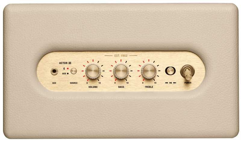 Колонка Marshall Acton III 3 Cream Підтримка офіційного додатку1006005