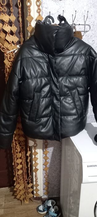 Куртка, зимова , кожана