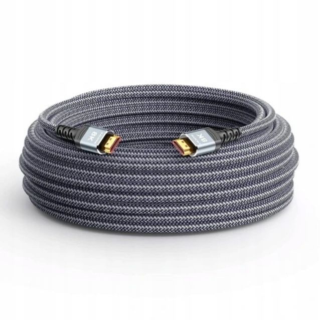 Kabel 12m HDMI 8K Snowkids 8K 2.1, 8K przy 60 Hz hdmi, 4K przy 120Hz