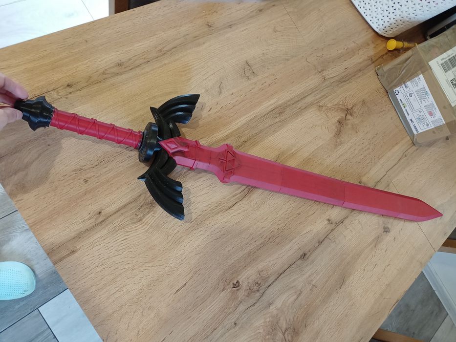 Miecz "Master Of Sword" drukowany 3d