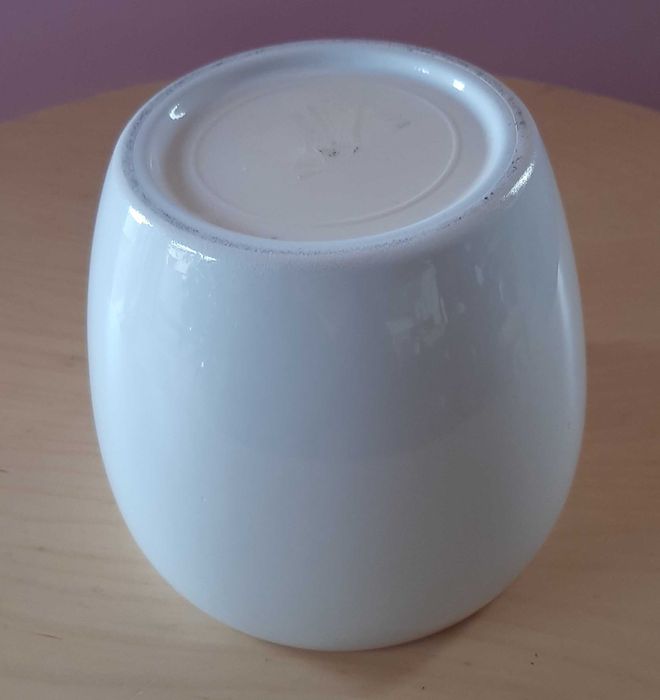 Vaso de Cerâmica Branco 13.5x12.5cm