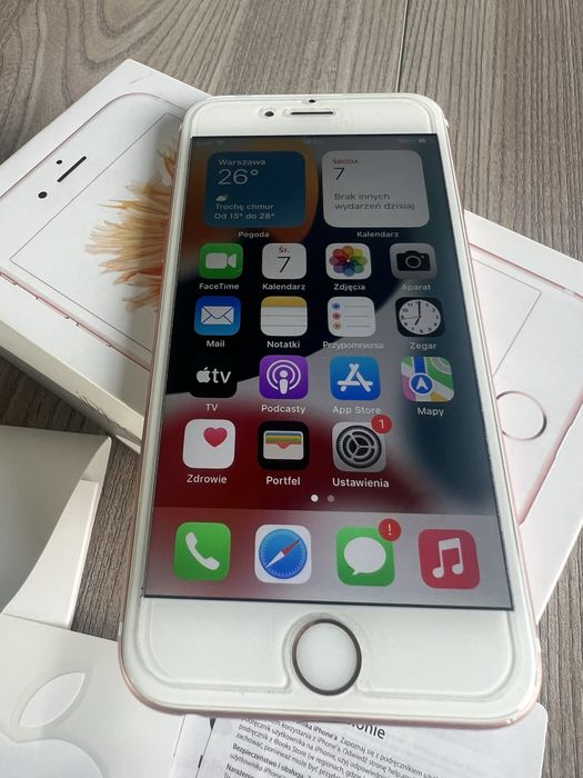 iPhone 6s 32 GB Rose Gold Bateria 100%