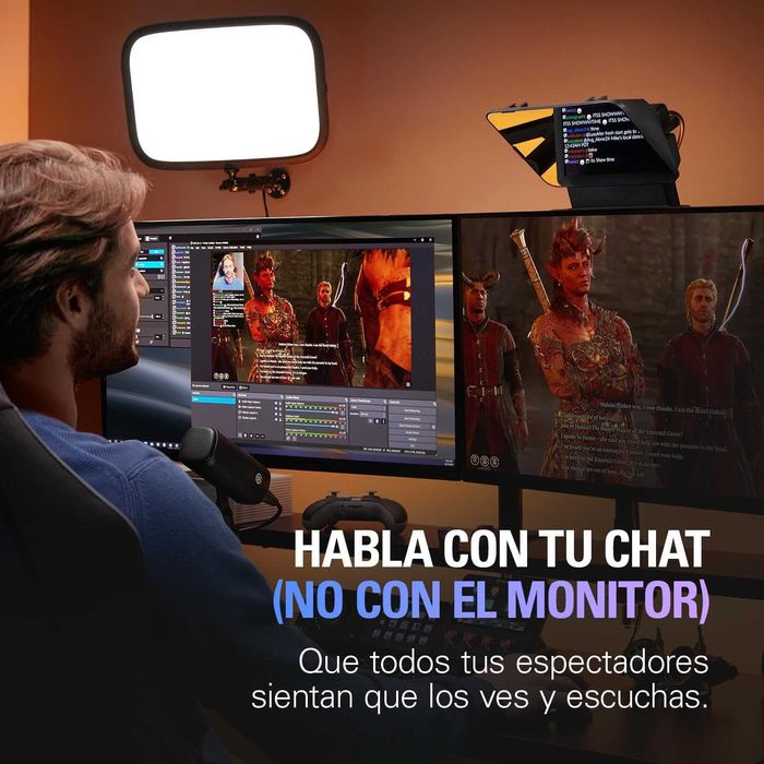 Elgato Prompter Teleprompter com ecrã incorporado