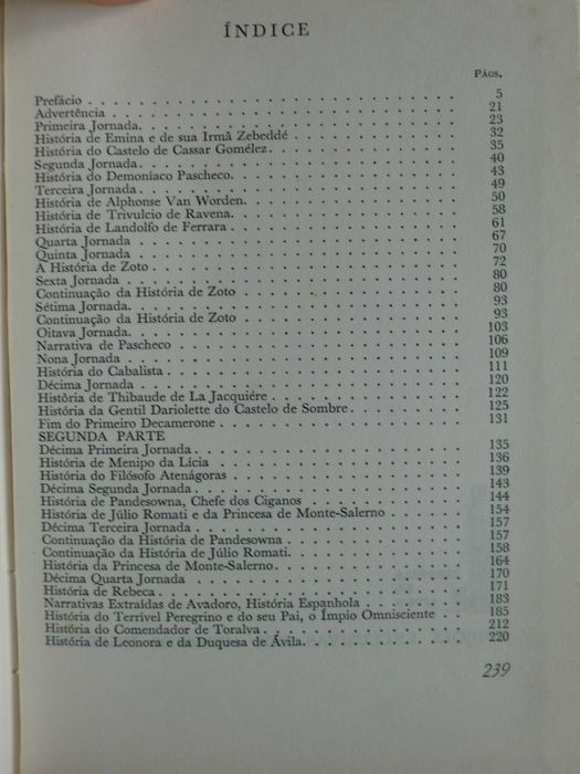 Manuscrito de Saragoça
de Jan Potocky
