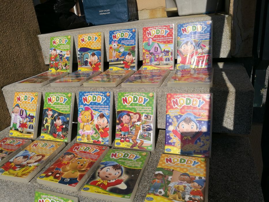 Coleção do Noddy em estado + de 25 DVD como novo vend troco