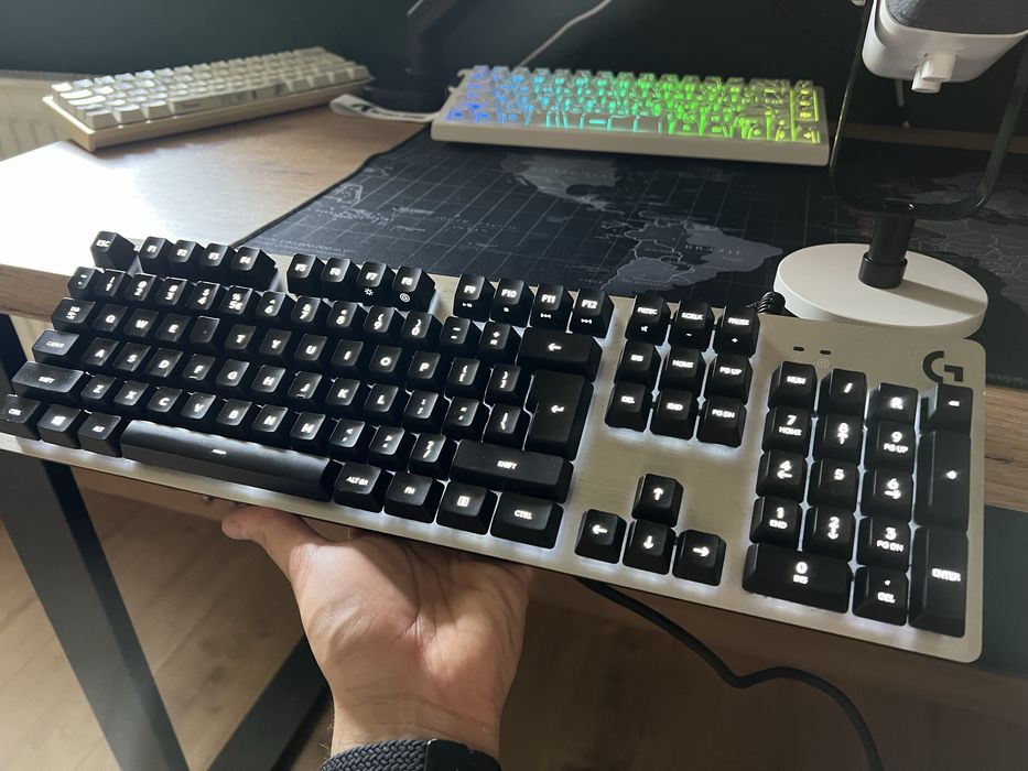 Klawiatura mechaniczna Logitech G413 Silver