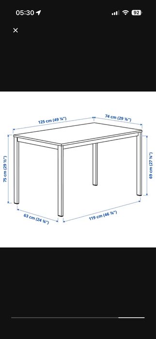 Mesa Vihals ikea seminova