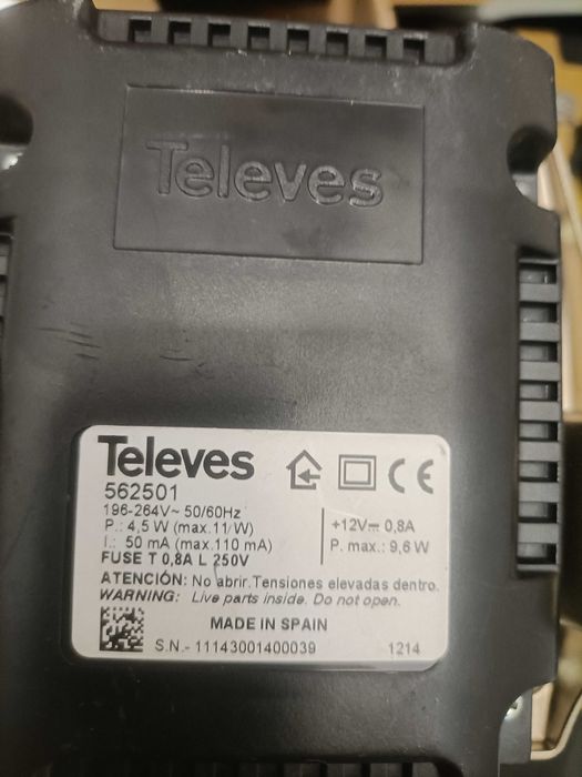 Amplificador de sinal tv