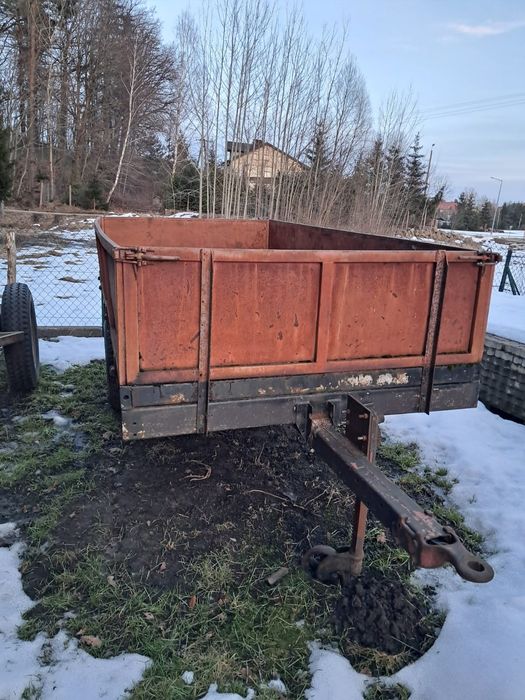 Przyczepa jednoosiowa