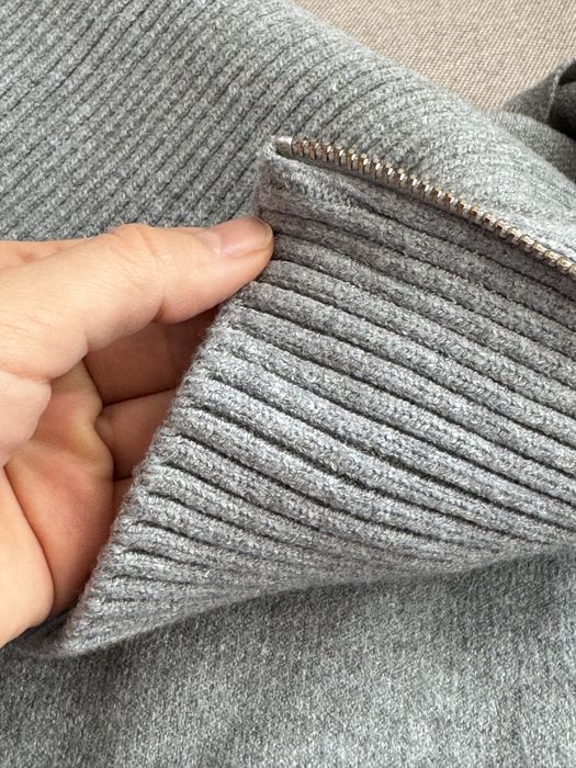 Сіра кофта на молнії, S