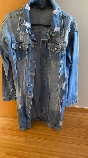 Casaco ou vestido Ganga novo Lindissimo