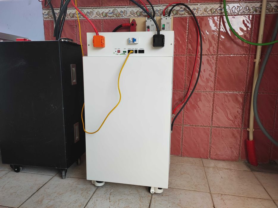 Bateria Solar 16kWh - Células LiFePO4,Display digital,8000 Ciclos! - Equipamento montado e testado por encomenda.