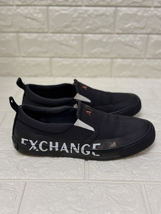 Сліпони Armani Exchange (A|X), чорні, 42 розмір