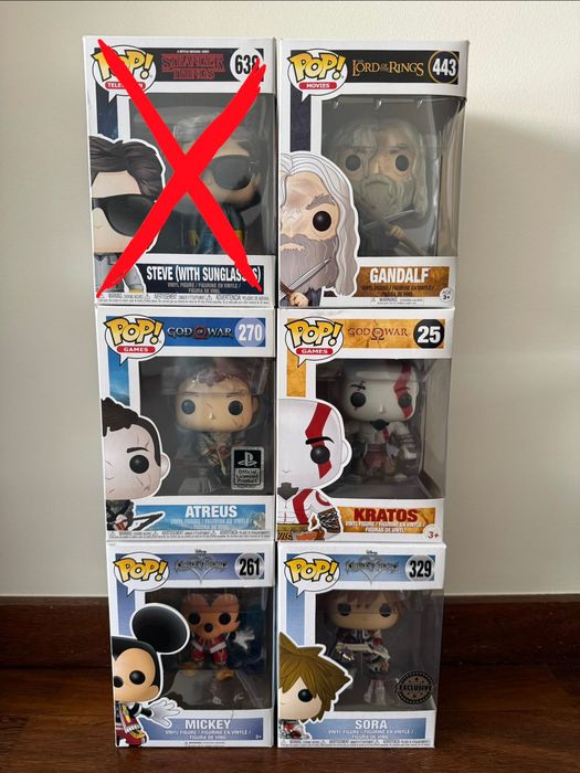 Funko POP DragonBall, Disney e outros