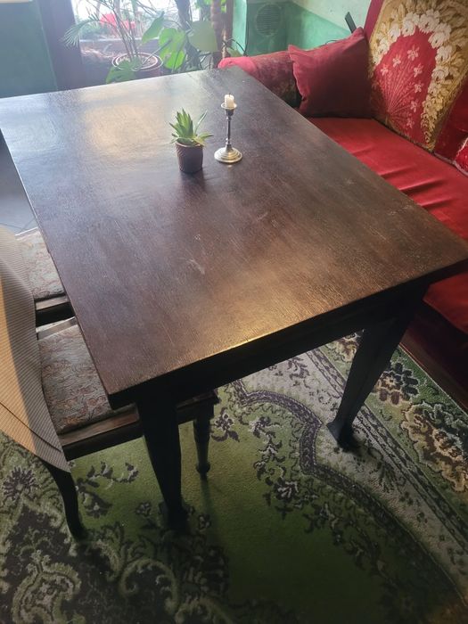 Stół rozkladany stary antyk