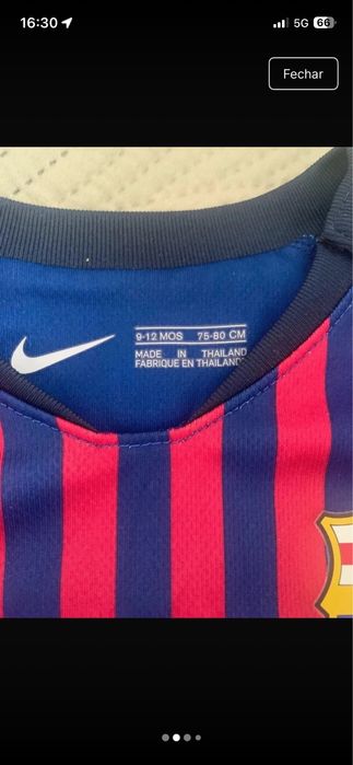 Conjunto barcelona bebe
