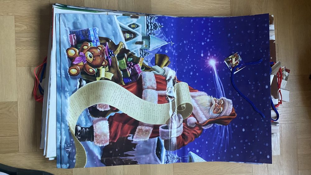Torby świąteczne XXL 50x70xm
