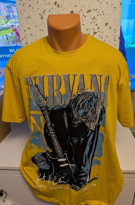 T-shirt z nadrukiem Nirvana