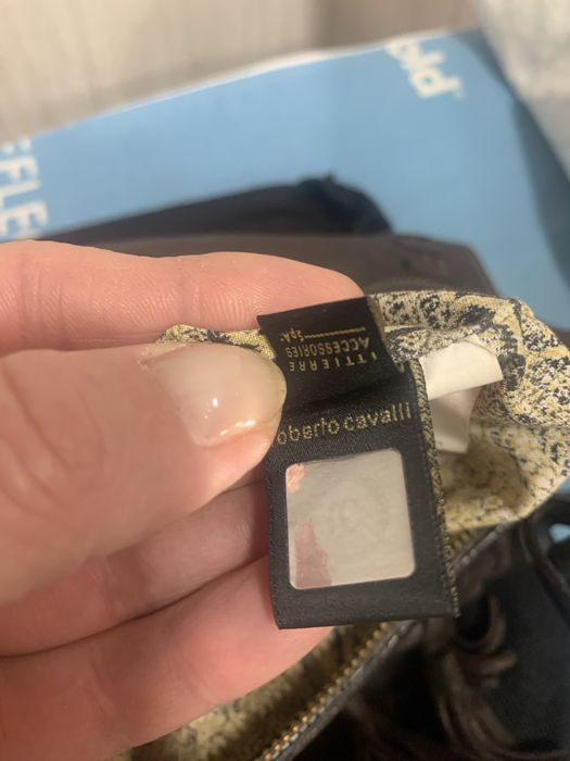 Сумка оригінал Італія бренд JUCT CAVALLI нова натуральна шкіра