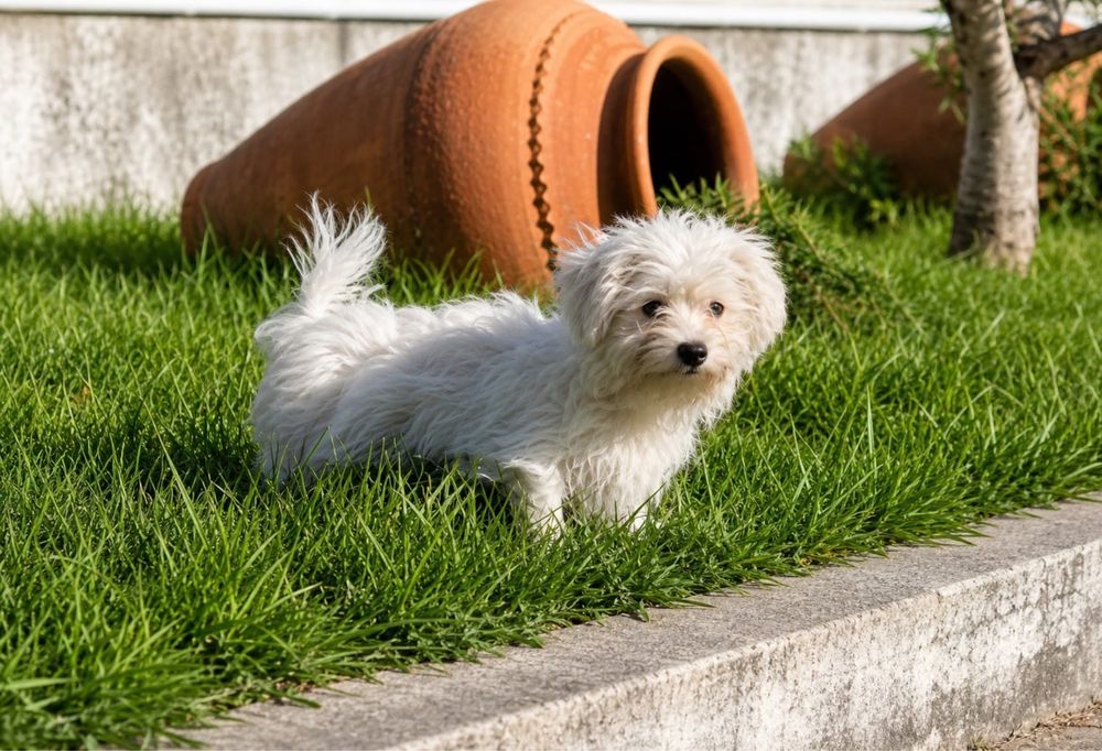 Bichon maltês machinho