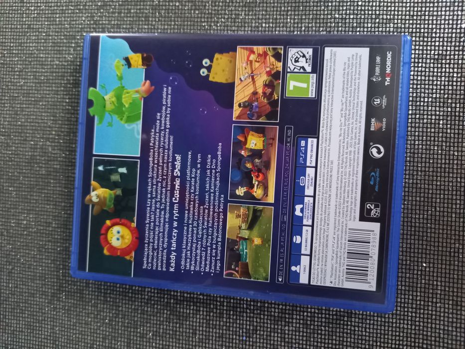 Gra SpongeBob Kanciastoporty Cosmic Shake Ps4 PlayStation 4
